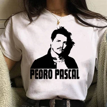 Футболки Pedro Pascal, женские футболки с мангой, женская одежда с комиксами