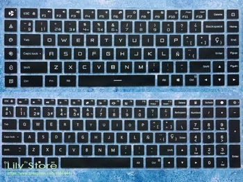 Испанский Испания Для Mi laptop 15.6 Lite Молодежная версия игрового ноутбука Notebook 15.6 Наклейки на клавиатуру Защитные чехлы для кожи