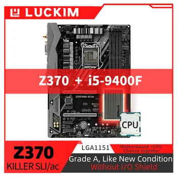 Восстановленная материнская плата Z370 KILLER SLI/ac LGA1151 i5-9400F с процессором