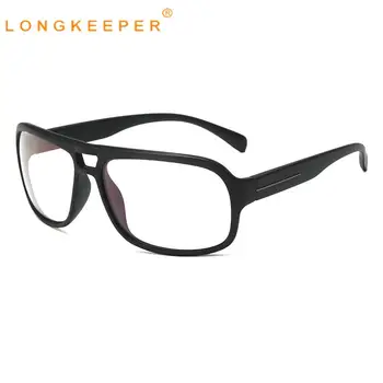Long Keeper 2023 Новые Пилотные Ретро-очки Nti Blue Light Для мужчин И женщин, Модные Винтажные Компьютерные Прозрачные очки, Оправы для очков