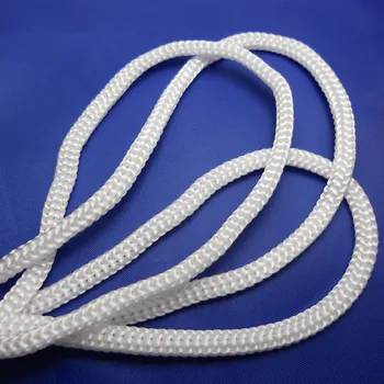от 2 до 6 мм Полый нейлоновый шнур Белый Нейлоновый шнур для изготовления ювелирных изделий Браслет своими руками