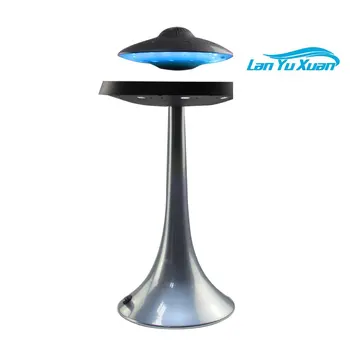 Новый список Левитационная светодиодная настольная лампа с динамиком в форме НЛО