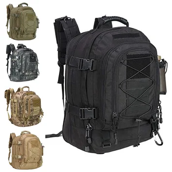 60Л Мужской военный тактический рюкзак Molle Армейская походная сумка для скалолазания Водонепроницаемые Спортивные дорожные сумки для кемпинга Охотничий рюкзак