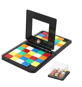 Головоломка Cube 3D Головоломка Race Cube Настольная игра для детей и взрослых Обучающая игрушка для родителей и детей Двухскоростная игра Magic Cubes