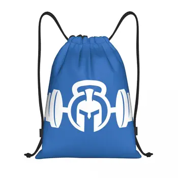 Сумки-рюкзаки с логотипом Spartan Gym на шнурке, легкие сумки для занятий бодибилдингом, фитнесом, спортивными упражнениями, рюкзаками для путешествий