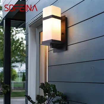 · Уличные настенные бра SOFEINA, Классический светильник, Водонепроницаемый IP65, светодиодный для дома, виллы