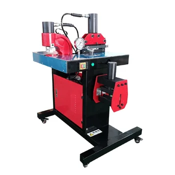 станок для штамповки, гибки и резки шин dhy-150d 3 в 1 гидравлический автоматический станок для обработки шин
