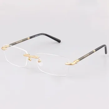 Мужские безрамные очки в оправе MB492 винтажные индивидуальные компьютерные очки для чтения