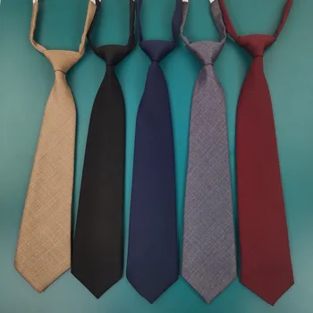 Студенческая форма, однотонный темно-синий галстук, мужской и женский галстук, костюм моряка JK, короткий маленький галстук