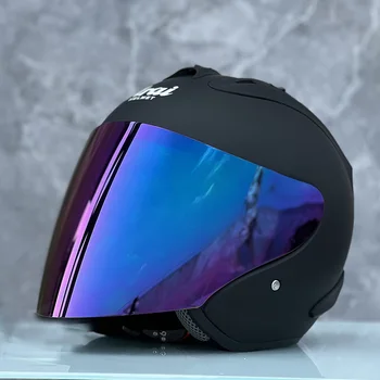 Одобренная ЕЭК гоночная защитная шляпа Ram4 SZ для летнего сезона, защитный мотоциклетный шлем с одной линзой, женский и мужской полушлем Honda Grey