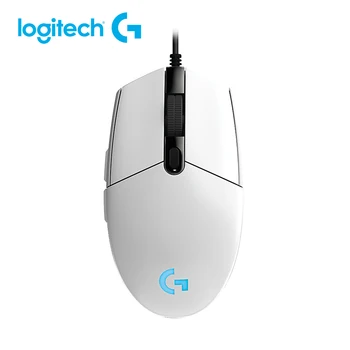 Игровая мышь Logitech G102 с сенсором 8000 точек на дюйм/шесть кнопок / RGB подсветка, улучшающая игровой опыт, мыши для компьютера, ноутбука, геймера