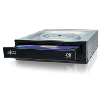 Универсальный для настольных ПК LG 24x DVD-RW, внутренний оптический привод SATA, устройство для записи DVD/CD дисков, Черная рамка