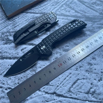 Складной нож с ручкой из титанового сплава M390, шарикоподшипник, Портативный Спасательный Охотничий нож для выживания на открытом воздухе, EDC Инструмент