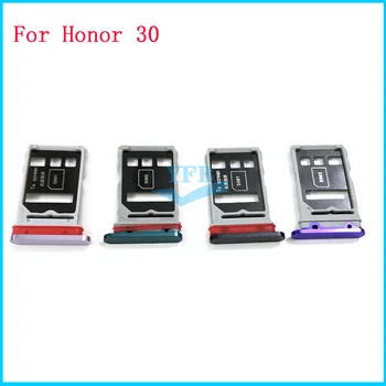 Для Huawei Honor 30 Lite 30S лоток для SIM-карты, слот для держателя адаптера, запасная часть