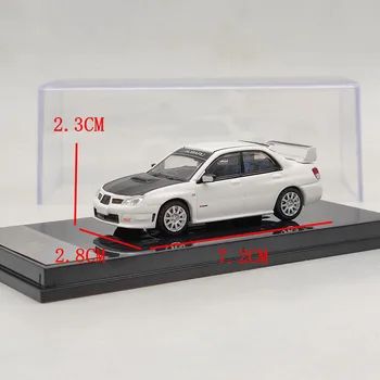 Отлитый под давлением в масштабе 1: 64 Subaru Impreza 2006 WRX STI, коллекция моделей из сплава, Сувениры, Украшения, Автомобиль, игрушка