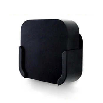 Для Apple TV4 TV BOX Пластиковая защита для гостиной, настенный кронштейн для спальни, аксессуары черного цвета, кронштейн для домашнего плеера
