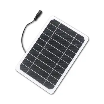 USB Солнечная панель, зарядные устройства для мобильных телефонов мощностью 6 Вт, 5 В, солнечная панель, наружная резервная электростанция для кемпинга, пеших прогулок, пикника, RV, морской и