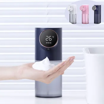 Xiaozhi Автоматический Дозатор мыла USB Перезаряжаемый 320 мл Жидкое средство для мытья рук с цифровым дисплеем, Пена, Дезинфицирующее средство для рук, Машина для дома 2022
