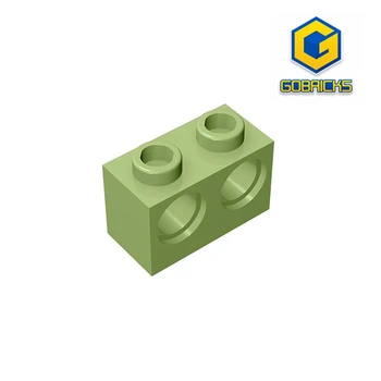 Конструктор Gobricks GDS-624 BRICK 1X2 М. 2 ОТВЕРСТИЯ 4 87 совместим с 32000 детскими игрушками для сборки строительных блоков