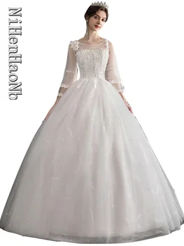 2023 Новое свадебное платье Винтажное свадебное платье принцессы, свадебное платье Vestidos De Novia, сшитое на заказ
