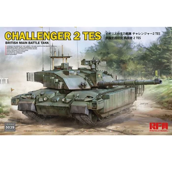 Ryefield RM5039 1/35 британский основной боевой танк Challenger 2 TES Военная игрушка для хобби Пластиковый набор для сборки модели в подарок
