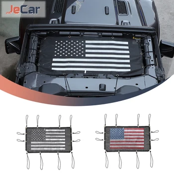 JeCar Автомобильная Верхняя Крыша Солнцезащитный Козырек Теплоизоляционная Сетка Солнцезащитный Козырек Сетчатая Защита Для Jeep Wrangler JL /Gladiator JT 2018 up