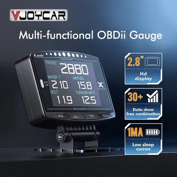 Lufi X1 OBD2 HUD Автомобильный Головной Дисплей с Цифровым Турбонаддувом Датчик Температуры Воды Масла Давления Скорость Afr об/мин Расход топлива Smart Meter