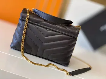 Роскошная дизайнерская женская сумочка с верхом, кожаная сумка на цепочке, сумка через плечо