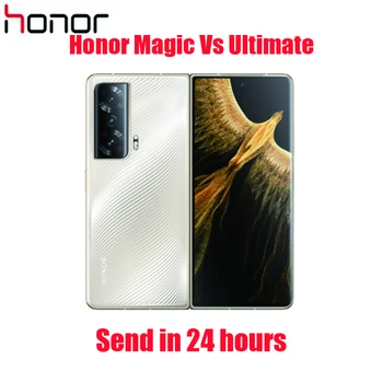 Новый HONOR Magic Vs Ultimate Версии 5G Сотовый Телефон с 7,9-дюймовым Складным Экраном Snapdragon 8 + Gen 1 66 Вт Быстрая Зарядка 5000 мАч NFC 54 Мп