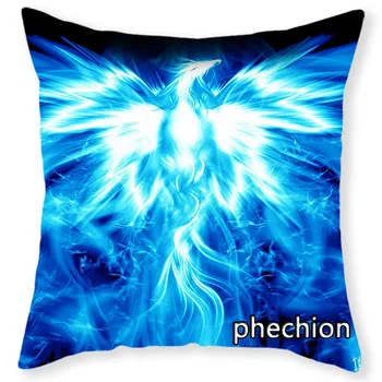 Декоративные наволочки из полиэстера с 3D принтом Phechion Phoenix, Наволочка на квадратной молнии, подарок для подушки C91