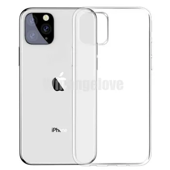 200 шт. /лот для iPhone 11 Pro MAX X XS Crystal Gel Case, ультратонкие прозрачные Мягкие чехлы из ТПУ для iphone 11