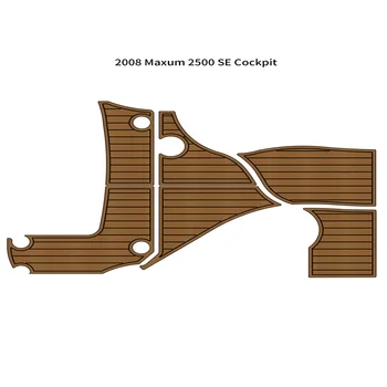 2008 Maxum 2500 SE Коврик для кокпита Лодка EVA Пенопласт Палубный коврик из искусственного тика Напольное покрытие