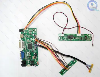 e-qstore: Преобразуйте Экранную панель LTM200KT08 в Настольный монитор-Контроллер Lvds Led Driver Board Diy Kit HDMI-совместимый VGA