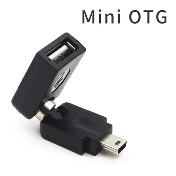 Новый Разъем Mini USB Male to USB Female Converter Для Передачи данных и Синхронизации OTG-Адаптера для Автомобильных AUX MP3 MP4 Планшетов Телефонов U-Disk